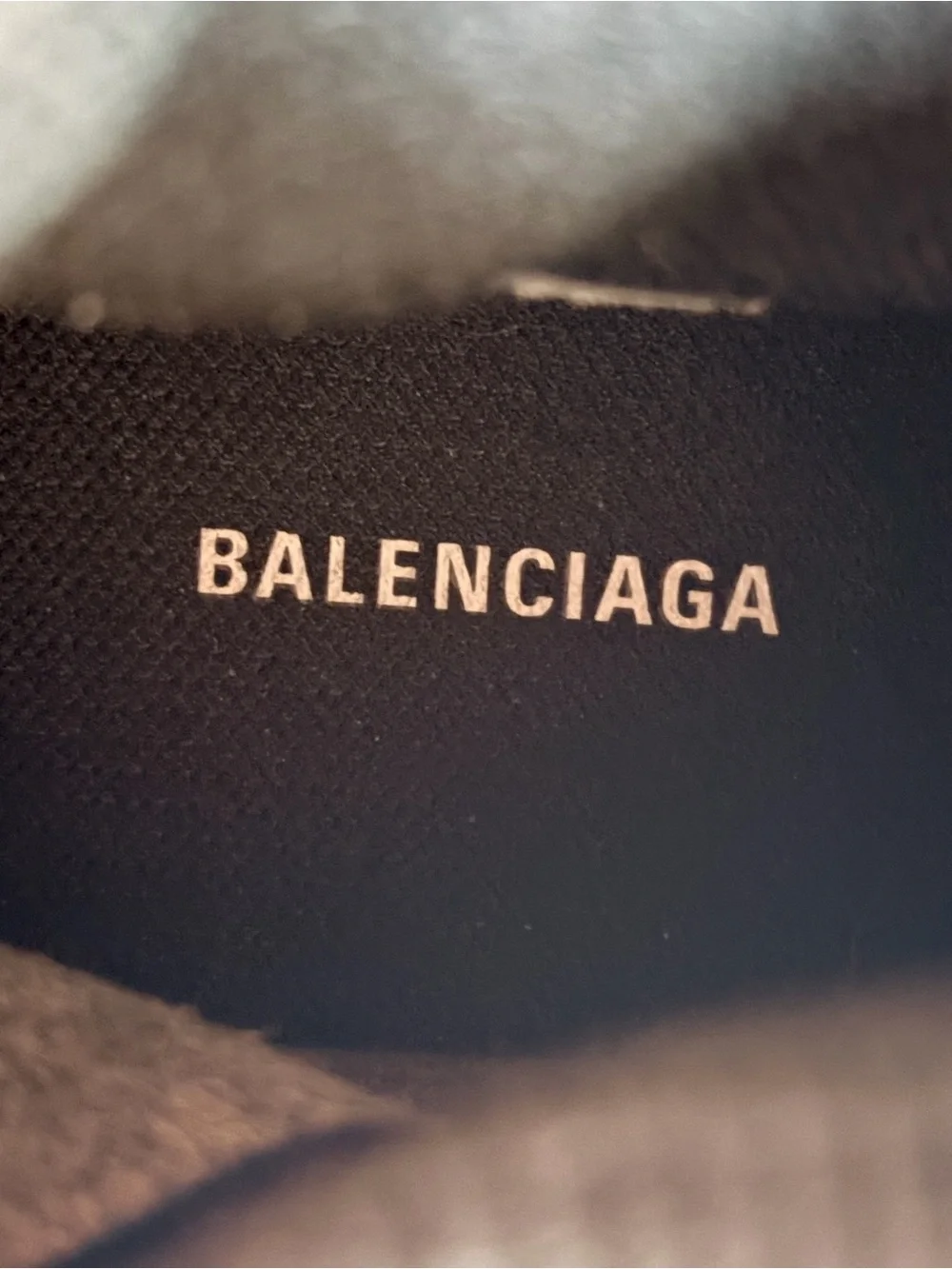 Balenciaga Speed Trainer Graffiti Sock Sneakers Black White EU 36 US 6
